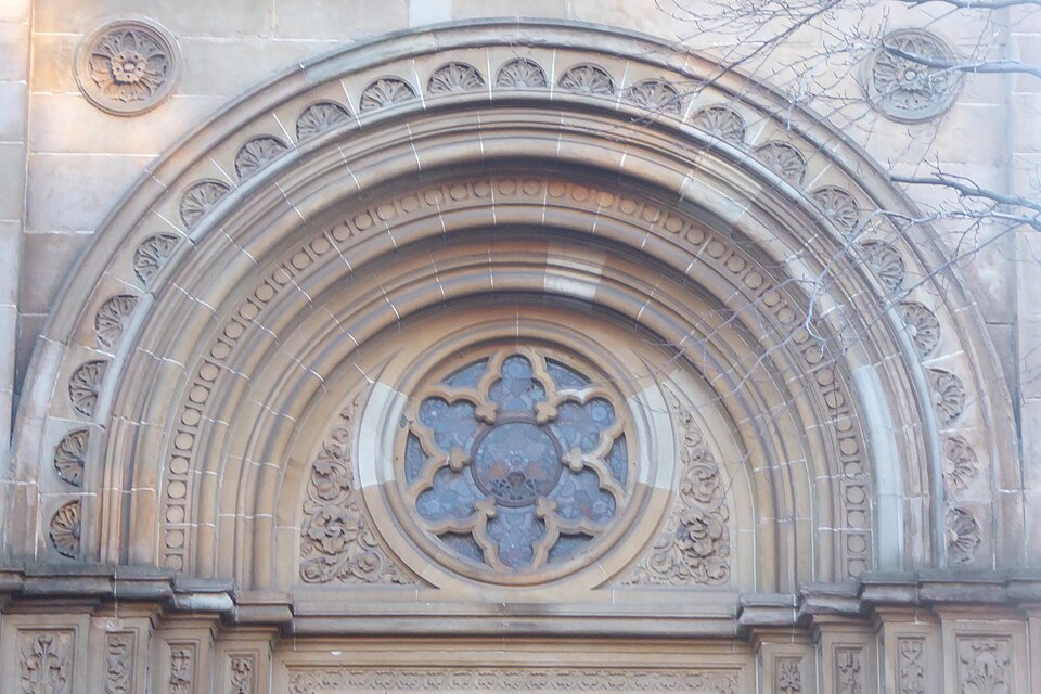A photograph of Garnethill Synagogue