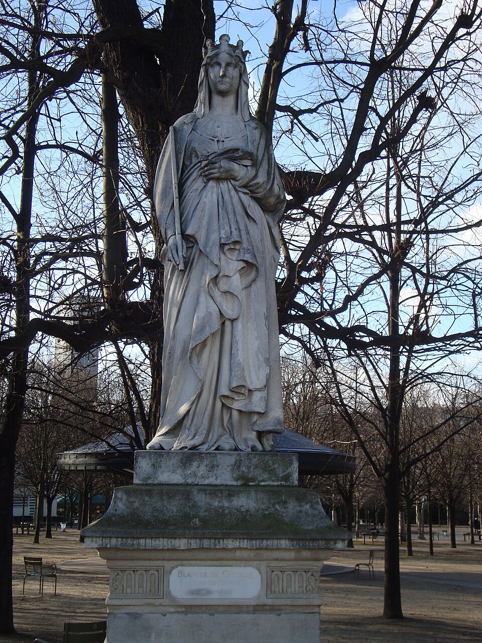 A photograph of Blanche of Castille