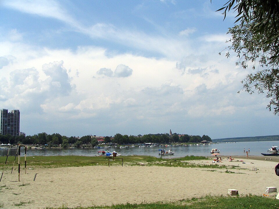 A photograph of Great War Island