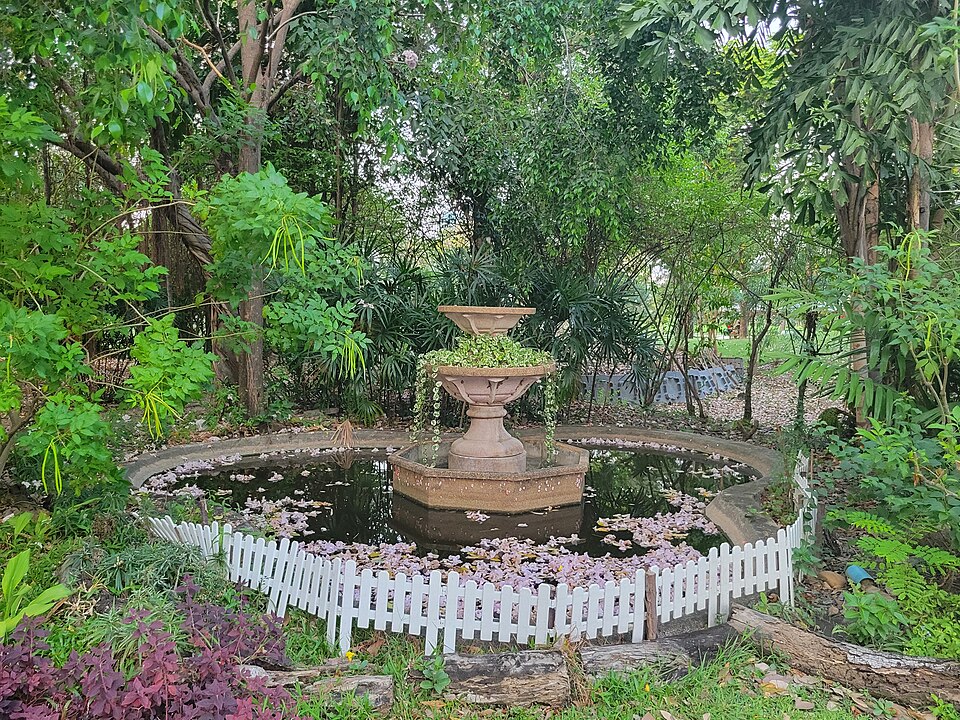 A photograph of Wachirabenchathat Park