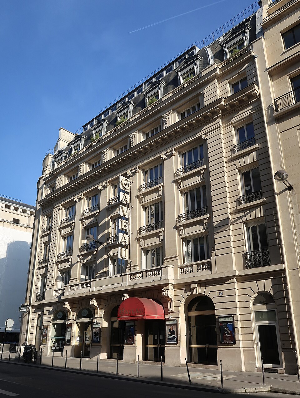 A photograph of Salle Gaveau