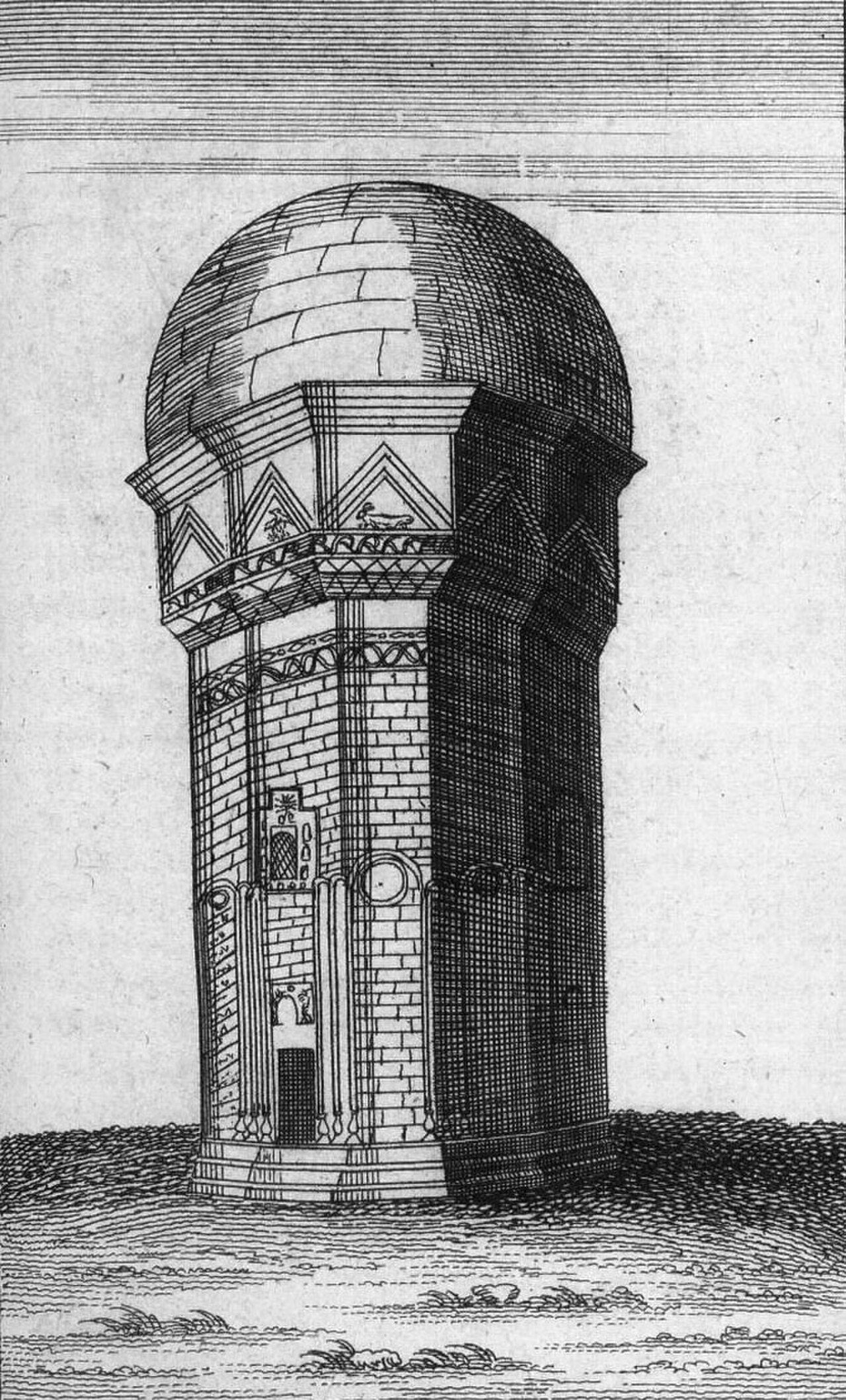 Una fotografia di Argavand Funerary Tower