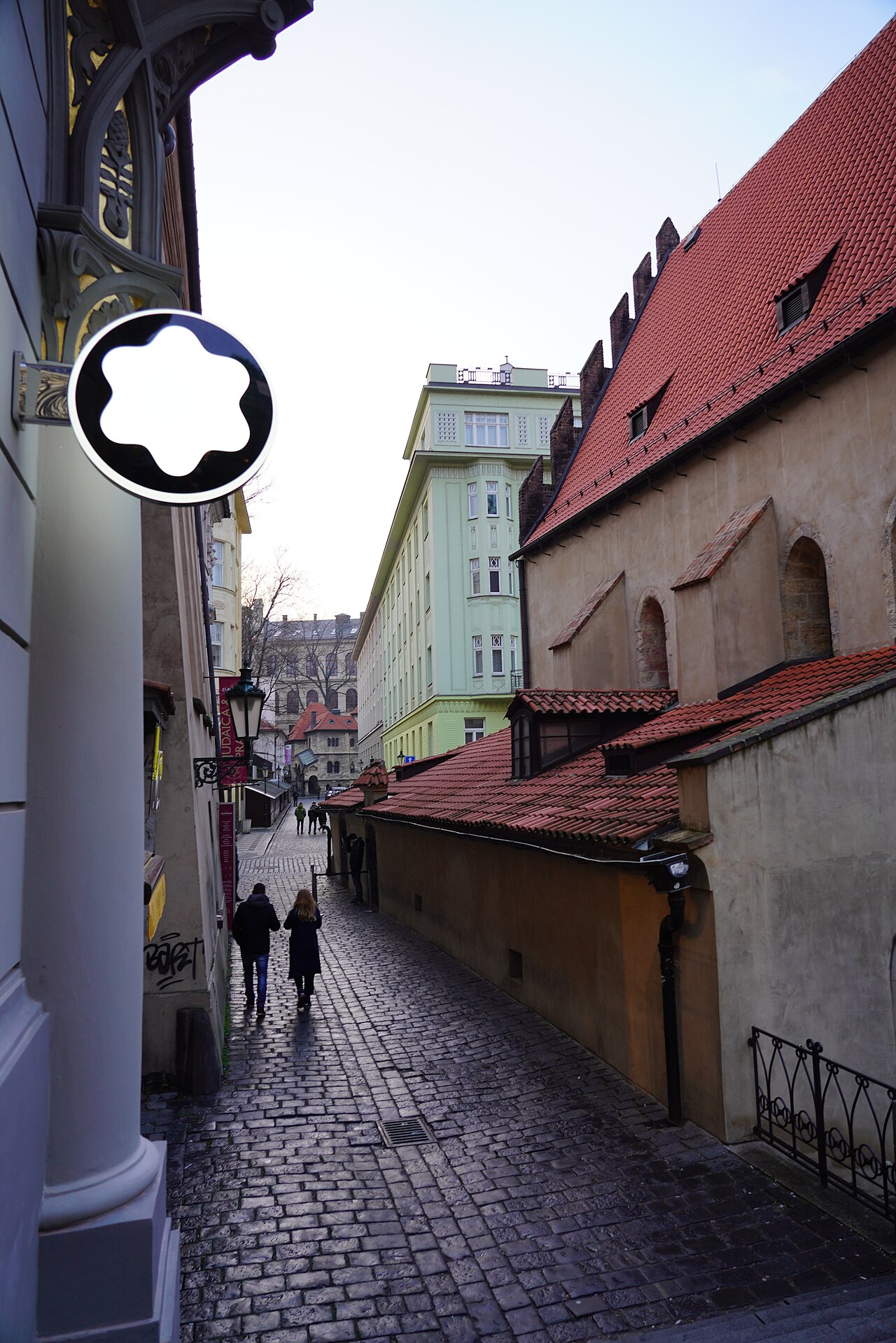 Una fotografía de Staronová synagoga