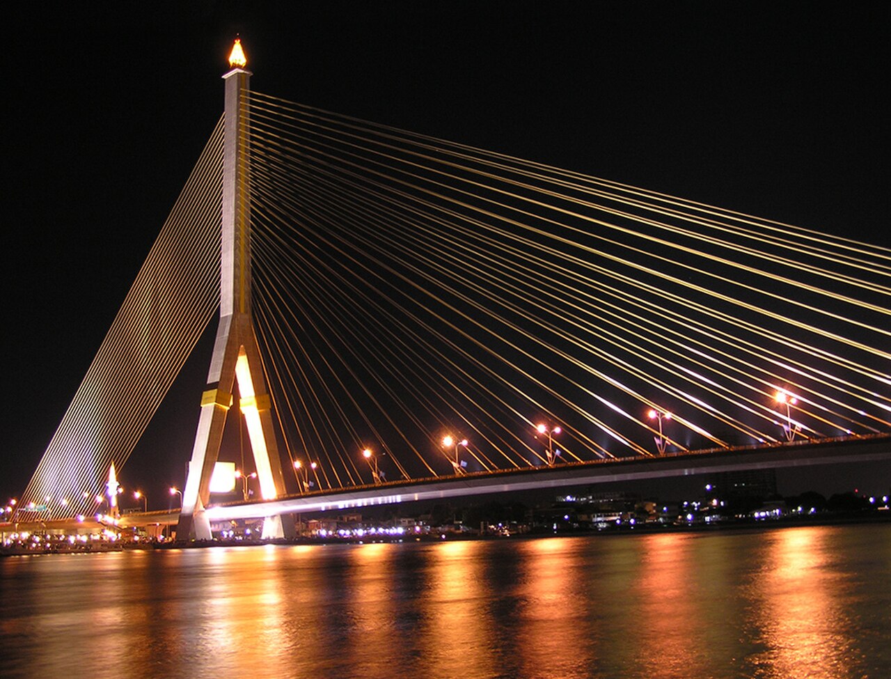 Rama VIII Bridge fotoğrafı