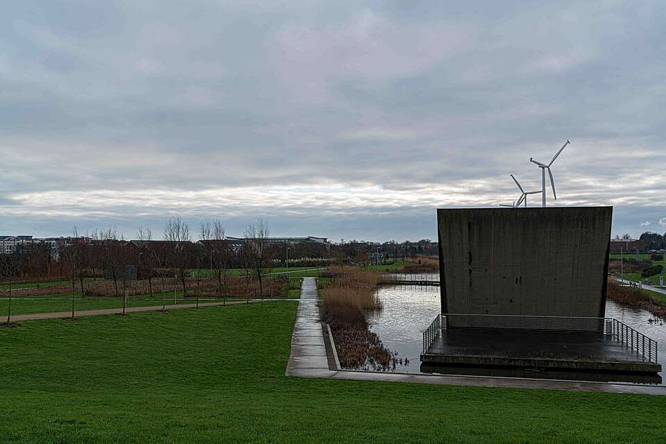 A photograph of Father Collins Park