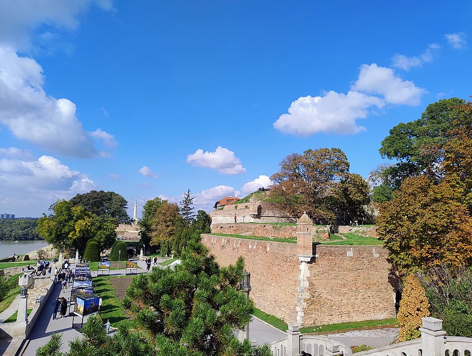 A photograph of Kalemegdan Park