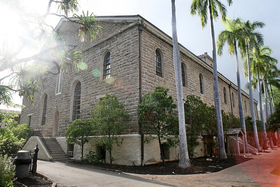 A photograph of Kawaiahaʻo Church