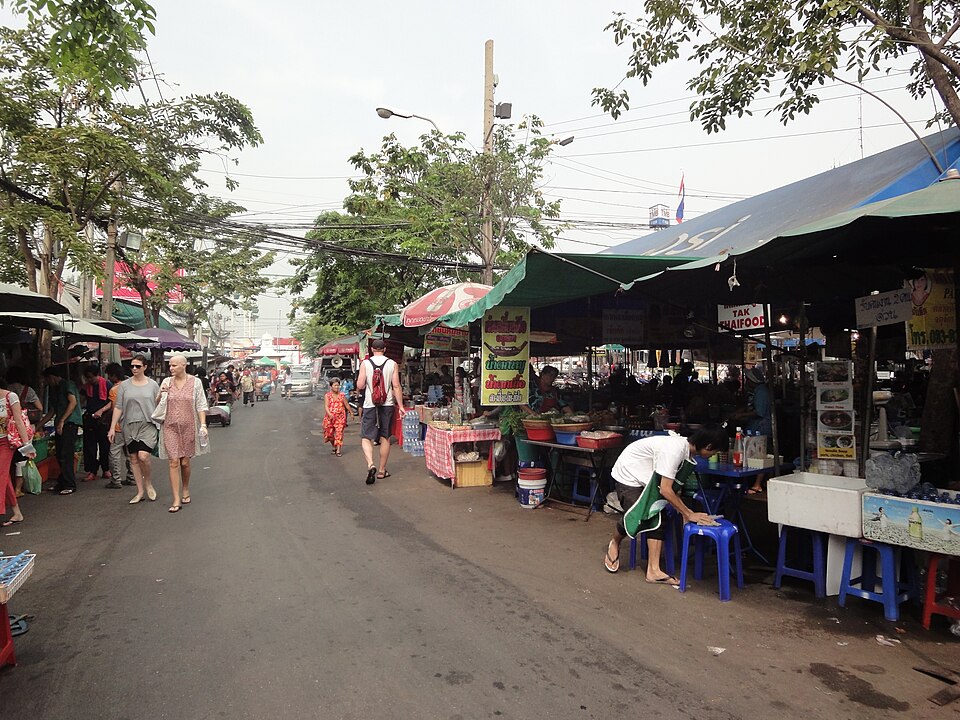 A photograph of Chatuchak Weekend Market