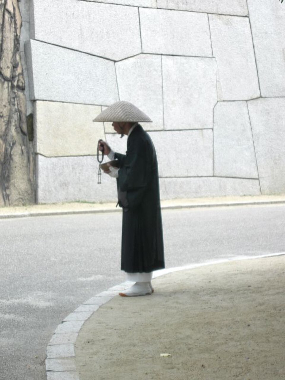 A photograph of Osaka Castle
