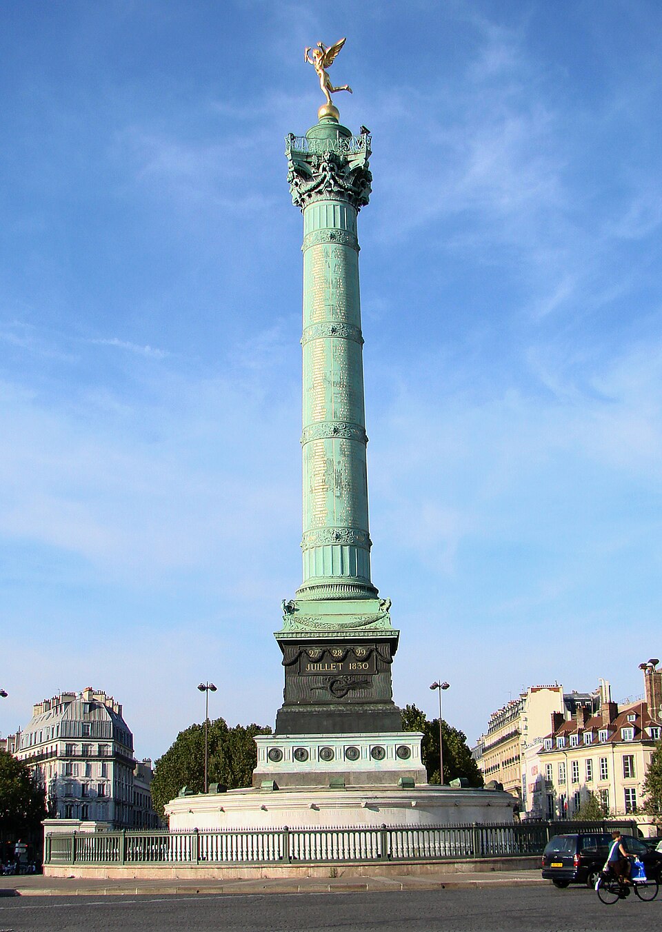 A photograph of July Column