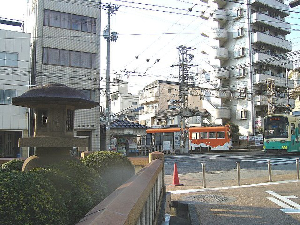 A photograph of Sumiyoshi Taisha