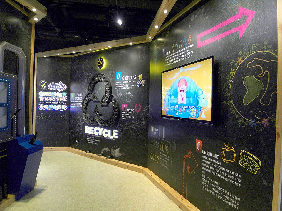 A photograph of Jockey Club Museum of Climate Change