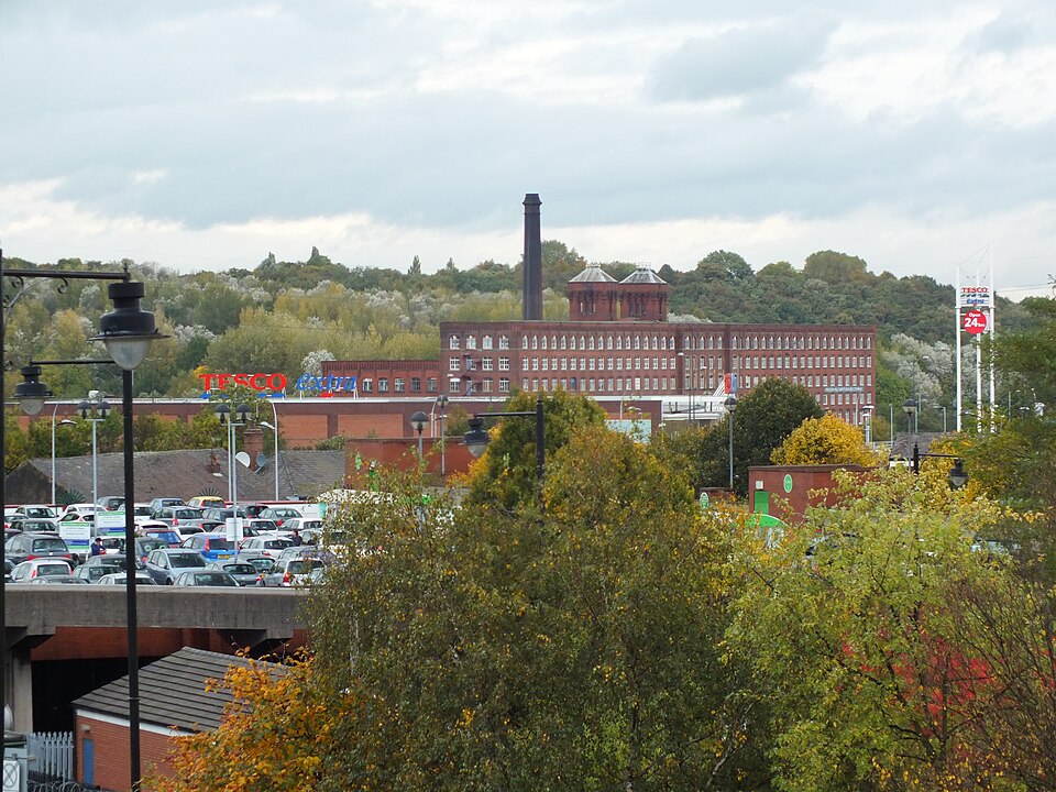 A photograph of Meadow Mill Including The Tall Wing To The South West