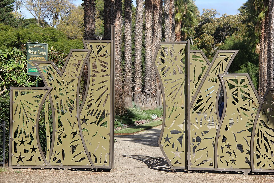 A photograph of Williamstown Botanic Gardens