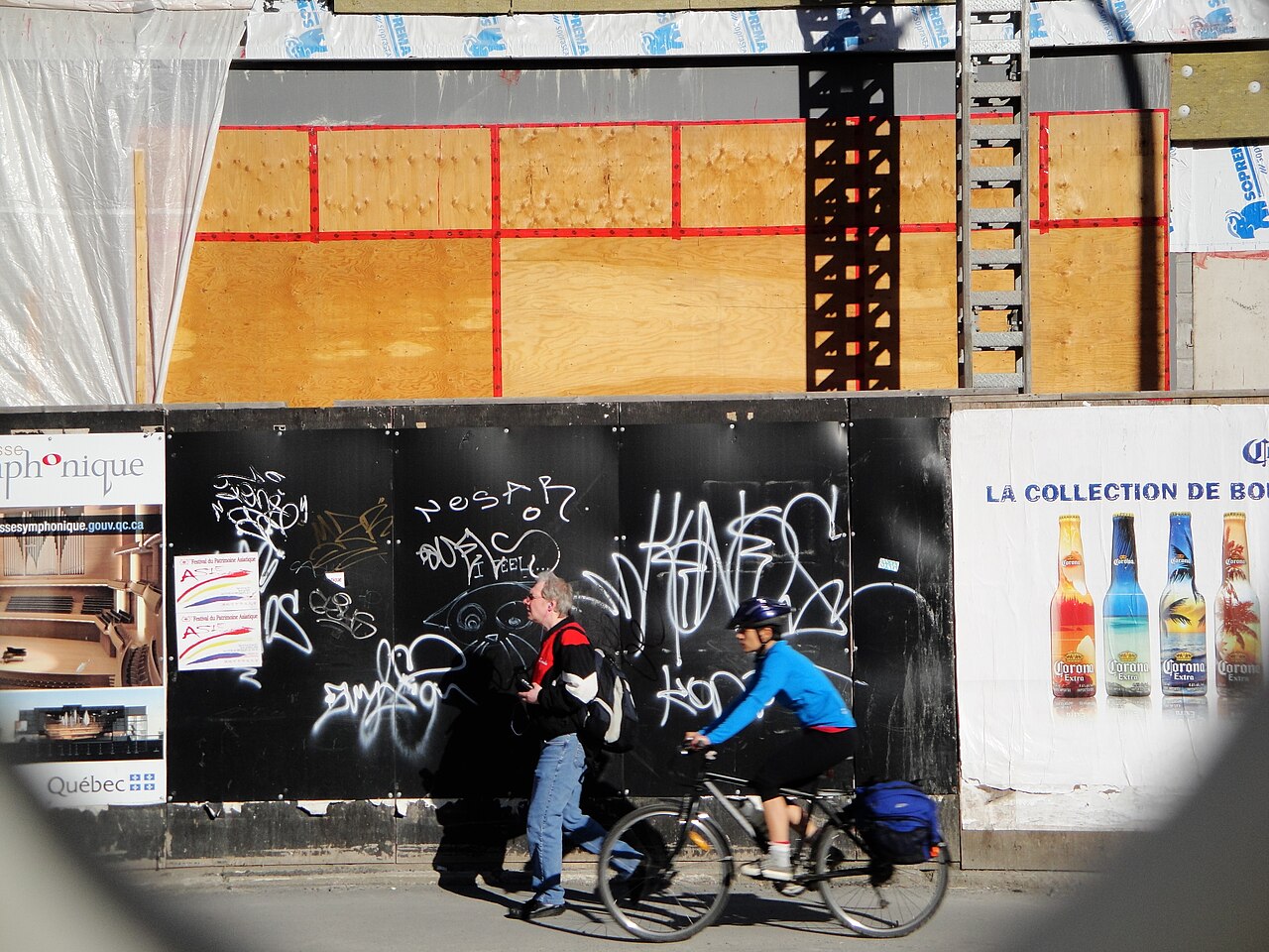 A photograph of Quartier des Spectacles