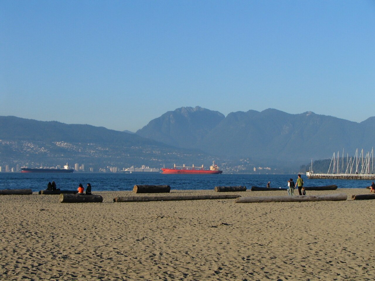 A photograph of Jericho Beach