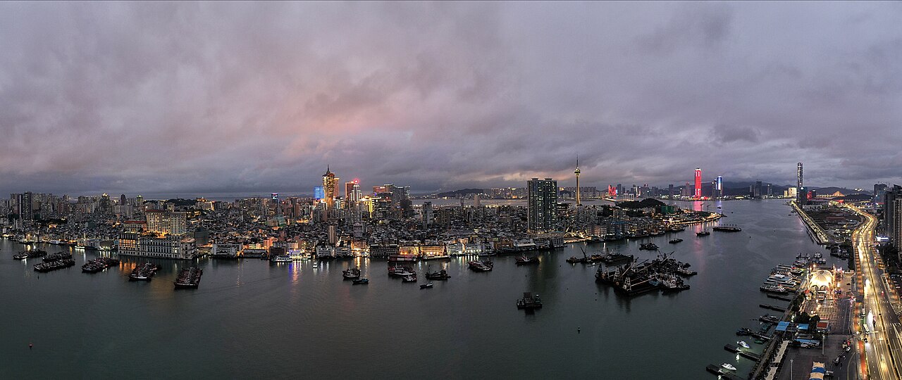A photograph of Macau