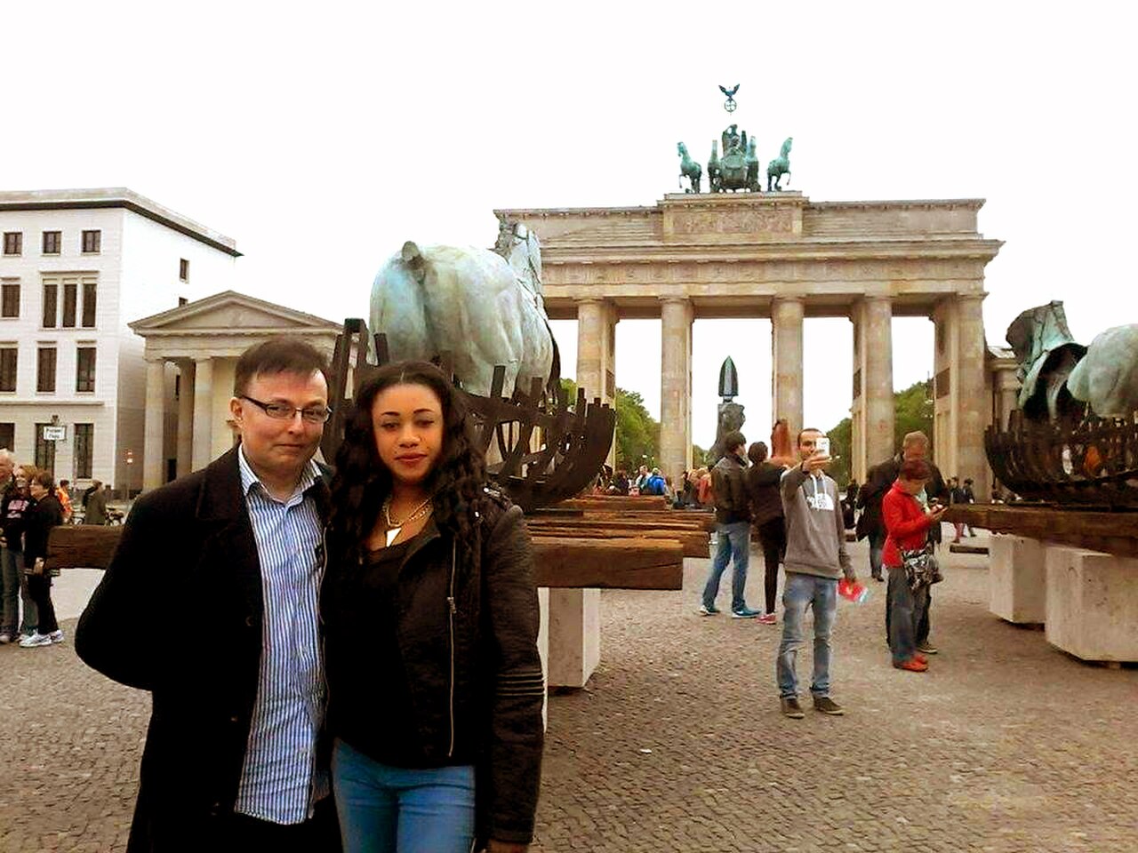 Una fotografia di Brandenburger Tor