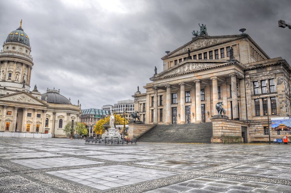 A photograph of Gendarmenmarkt