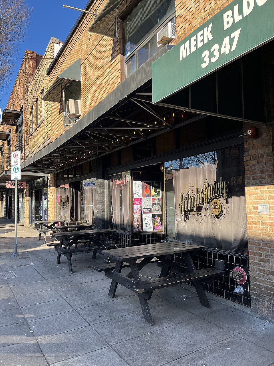 A photograph of Midnight Bar