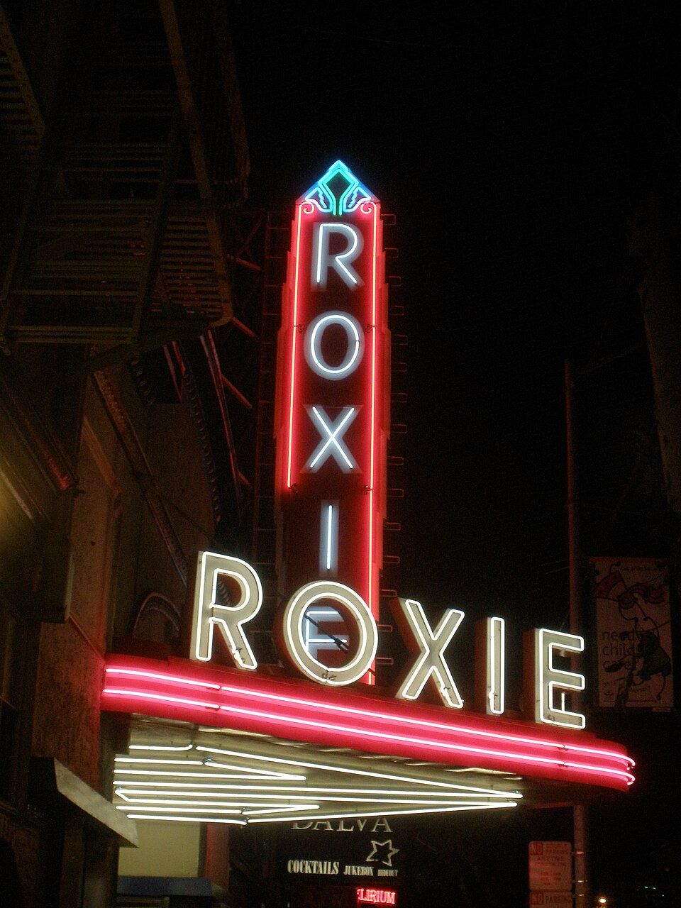 A photograph of Roxie Cinema