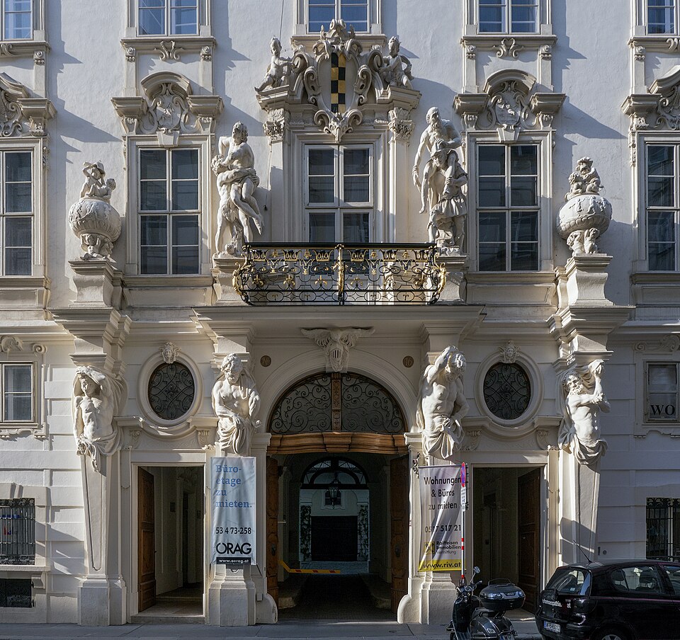 A photograph of Palais Neupauer-Breuner