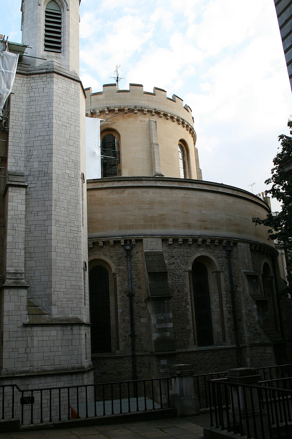 A photograph of Temple Church
