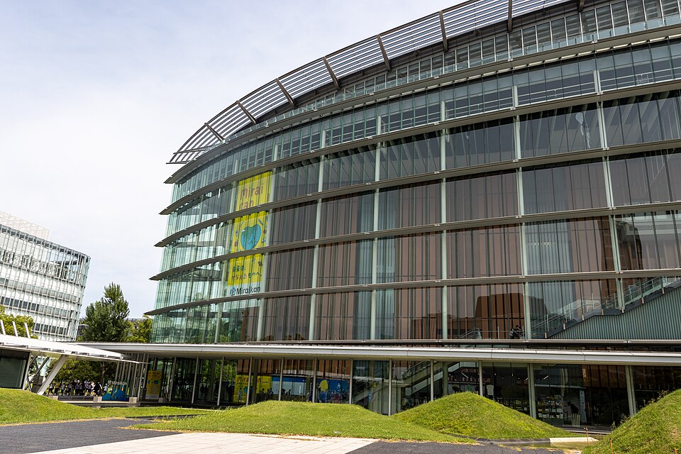 A photograph of Miraikan