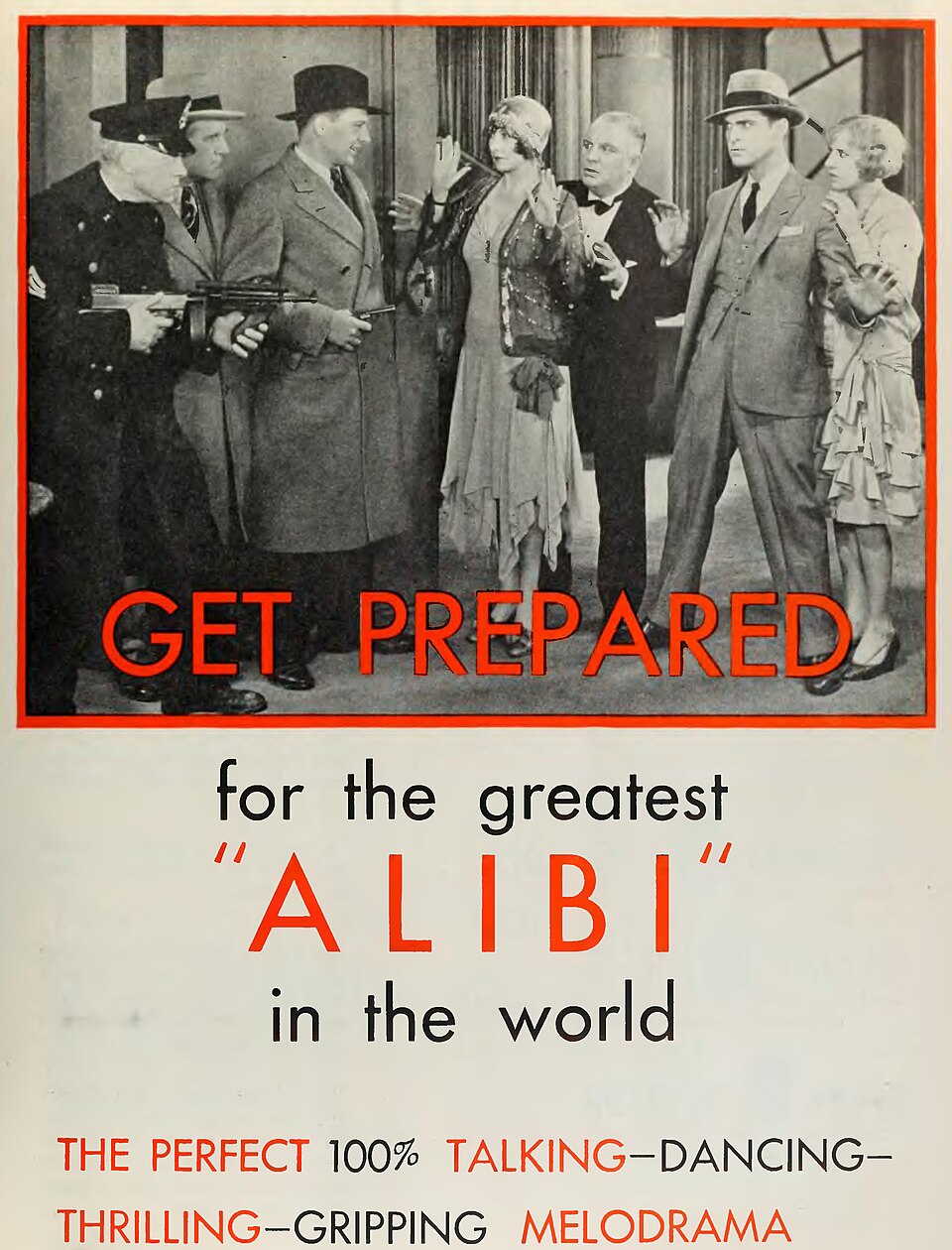 A photograph of Alibi