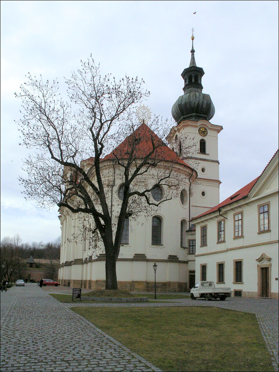 A photograph of Břevnov Monastery