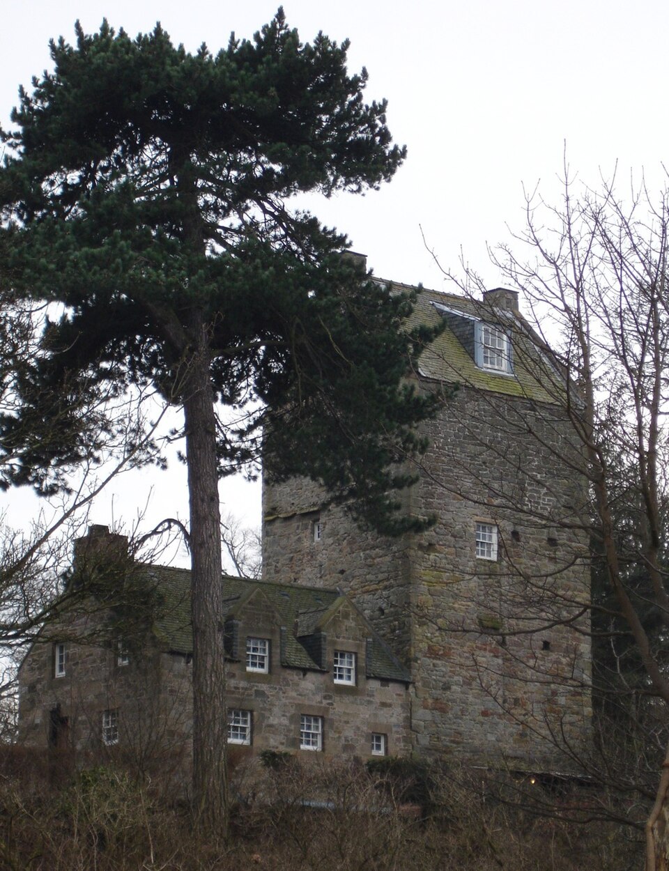 A photograph of Cramond Tower