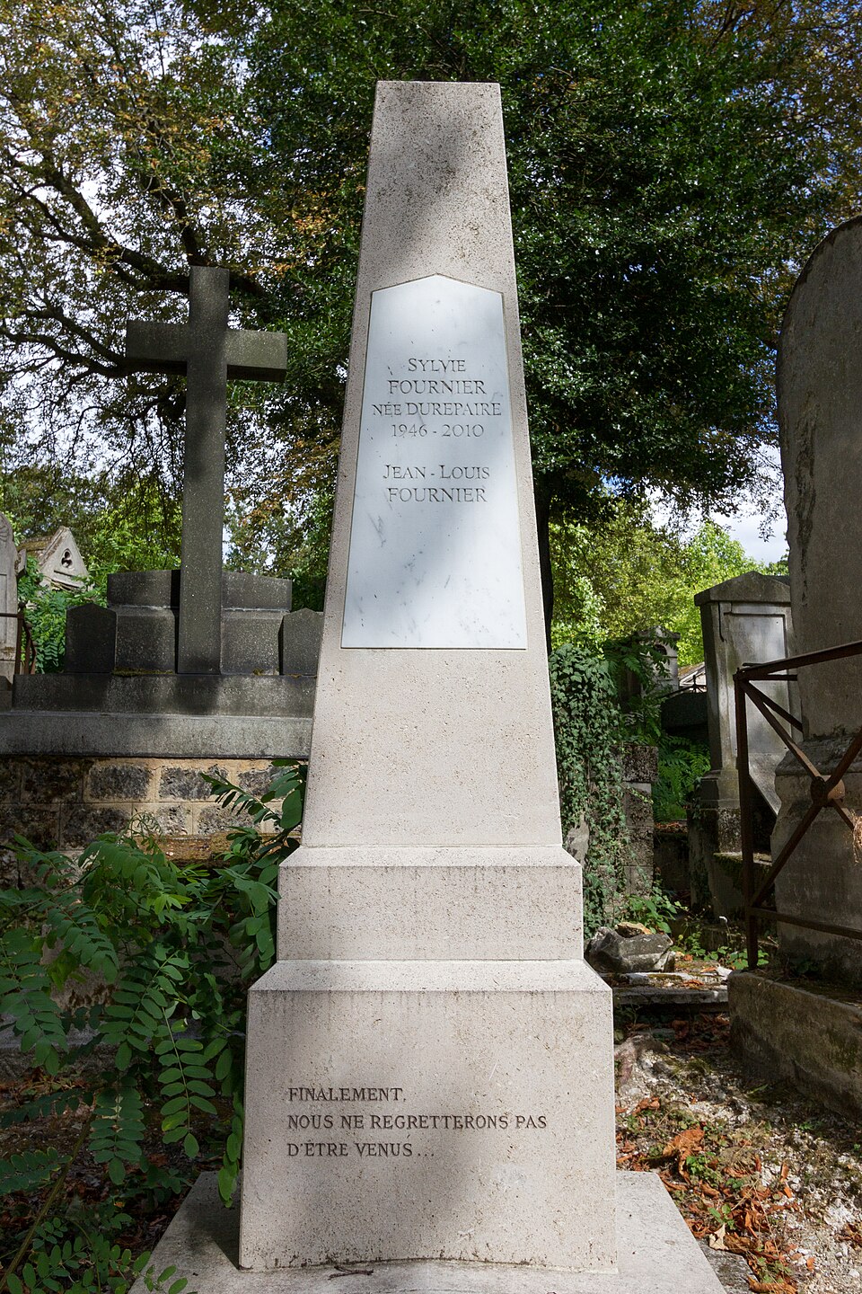 A photograph of Grave of Fournier-Durepaire