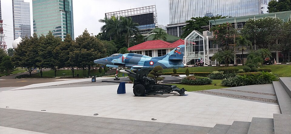 A photograph of Museum Satria Mandala