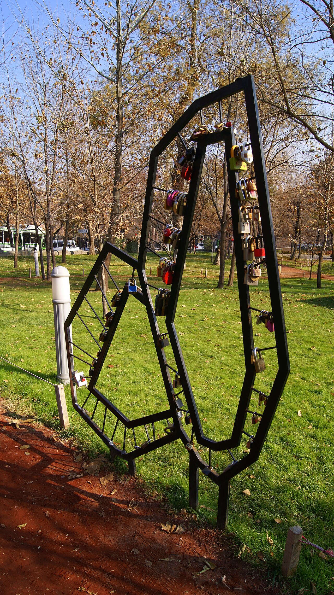 A photograph of Lovers' Park