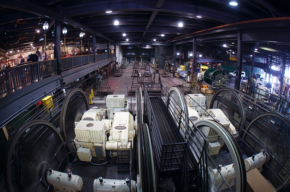 A photograph of San Francisco Cable Car Museum