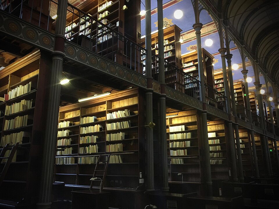 A photograph of Copenhagen University Library
