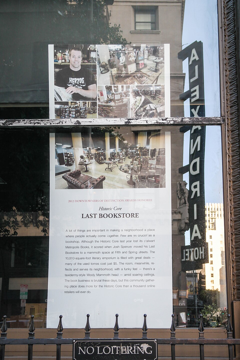 A photograph of The Last Bookstore