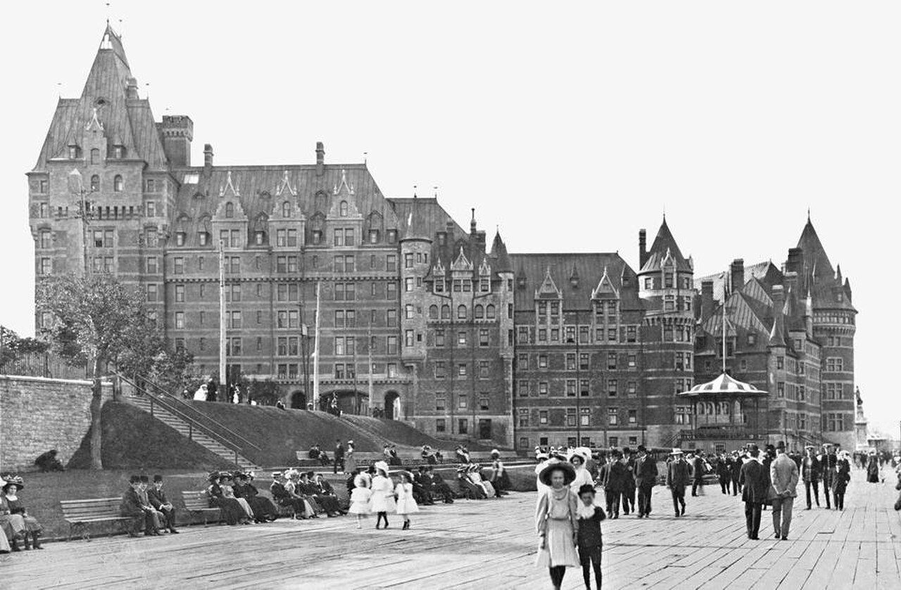 Una fotografia di Dufferin Terrace