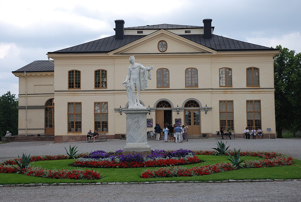 A photograph of Drottningholm Palace Theatre