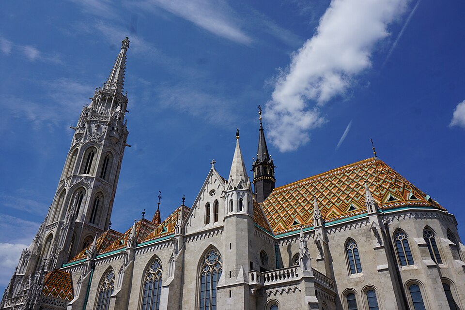 A photograph of Matthias Church