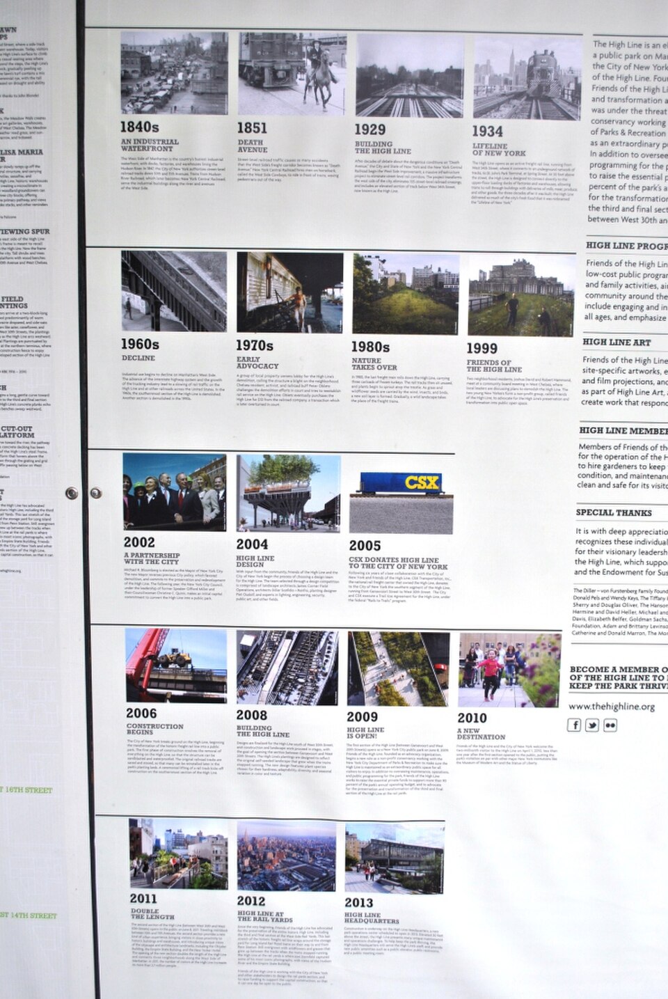 A photograph of High Line