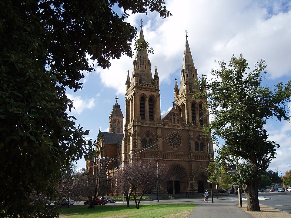 A photograph of St Peter's Cathedral