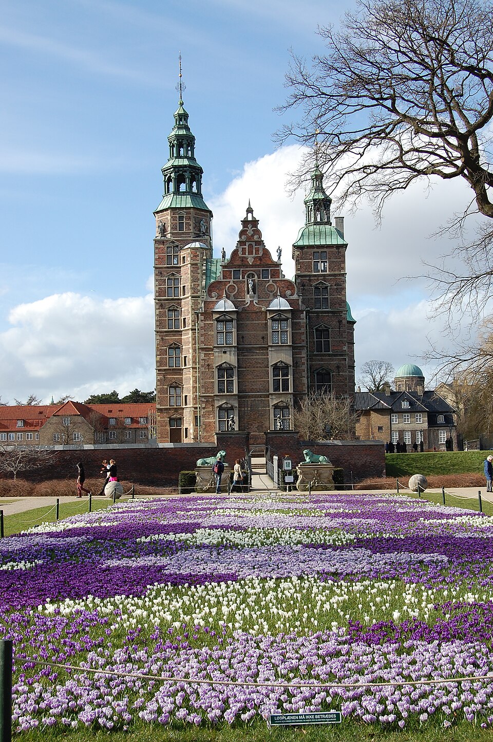 A photograph of Rosenborg Castle
