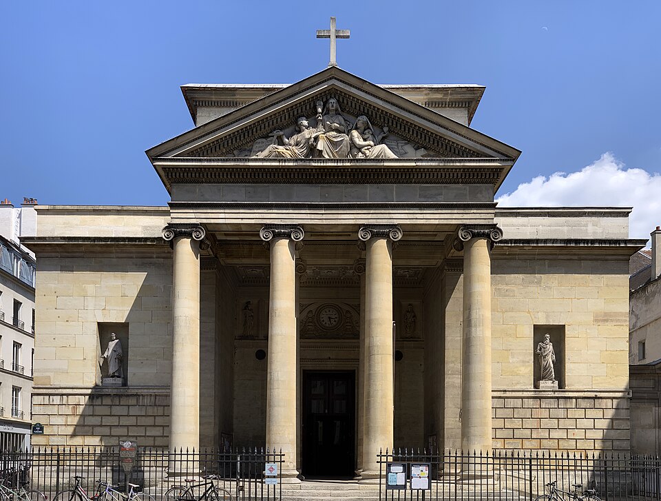 A photograph of Saint-Denys-of-the-Sacrament Church