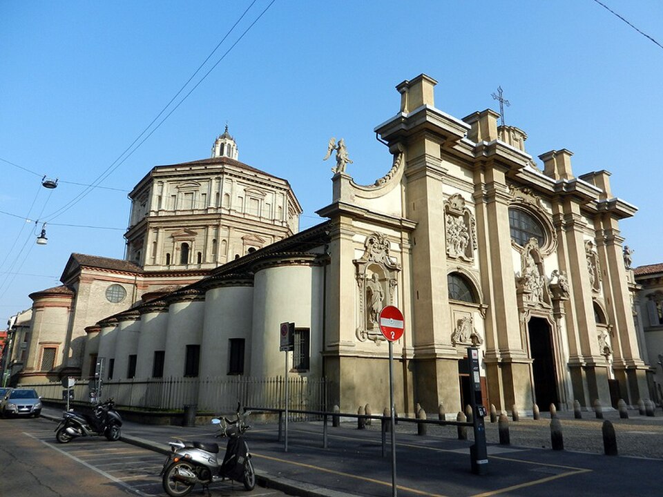A photograph of Santa Maria della Passione Church