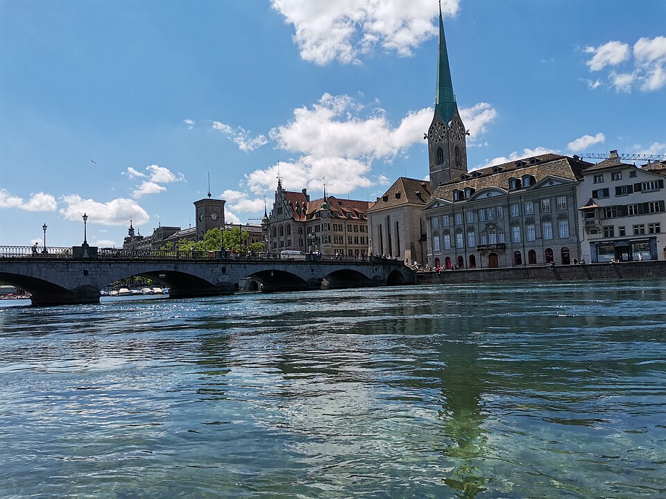 A photograph of Fraumünster