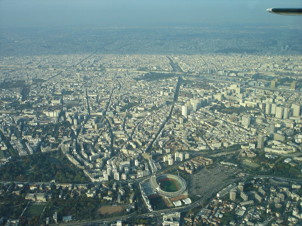 A photograph of parc Montsouris