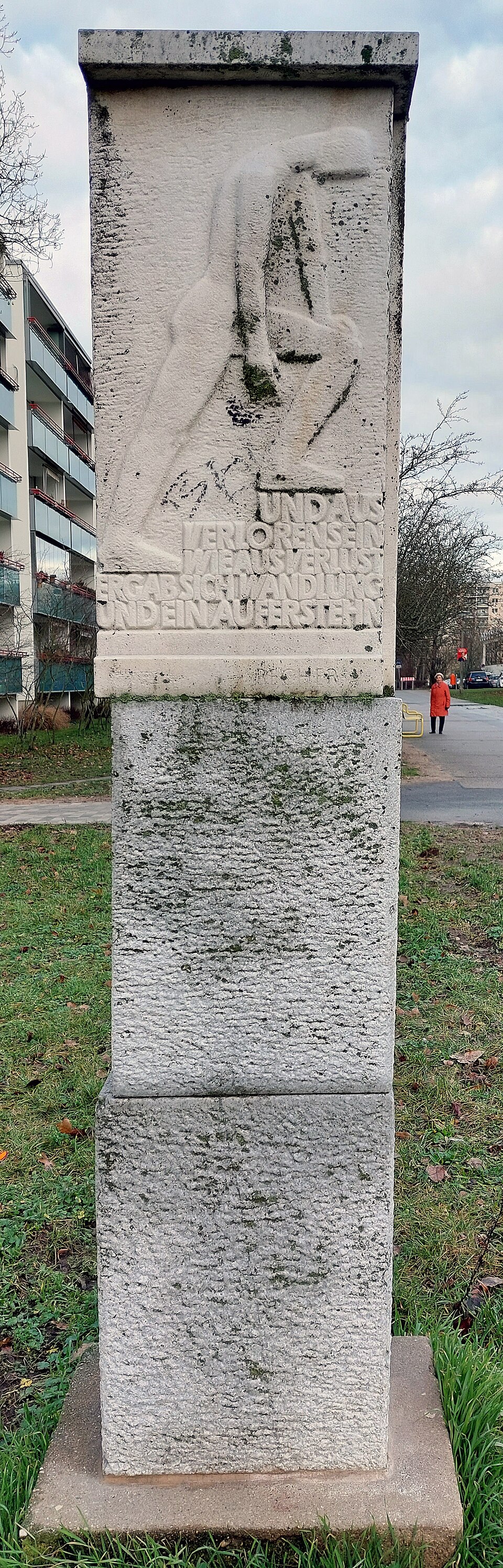 A photograph of Berlin-Marzahn concentration camp