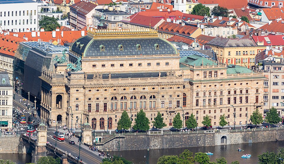 main building of the National Theatre in Prague
