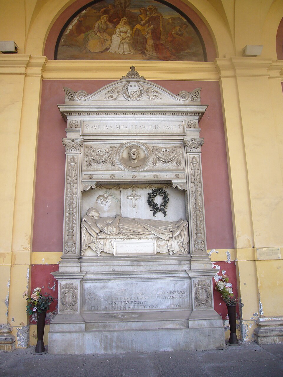 A photograph of Francesco Podesti
